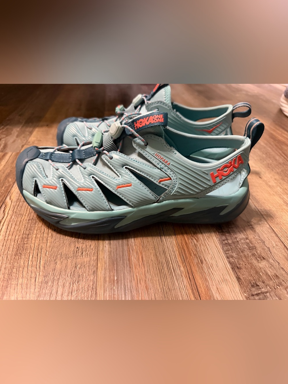Hoka Hopara in Blue NEVER WORN! Size 9